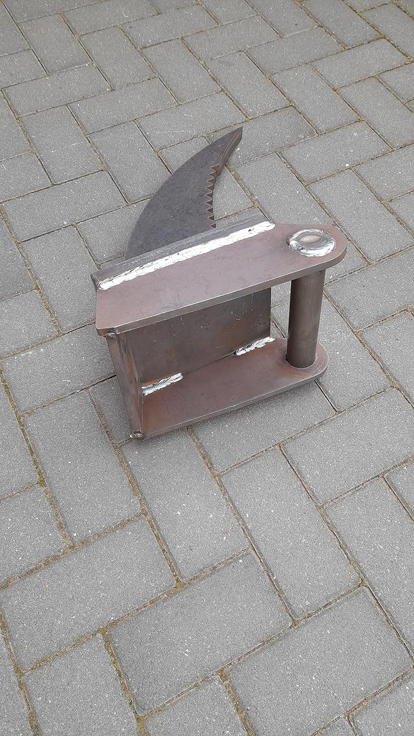 Reisszahn Rodezahn Wurzelrechen Bagger MS01 + Wellenprofil NEU
