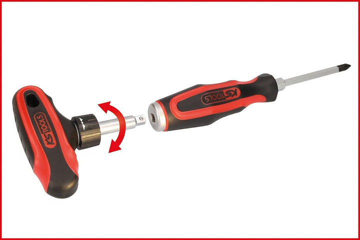 KS Tools 151.1150 ERGOTORQUEmax Schlagkappen-Schraubendreher-Satz, 13-tlg