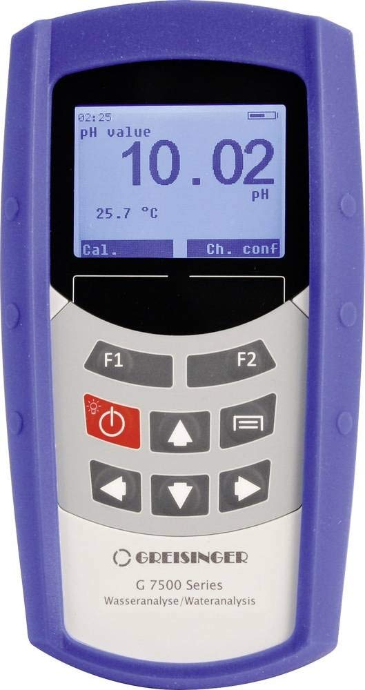 Greisinger G7500 Kombi-Messgerät pH-Wert, Redox (ORP), Temperatur, O2-Sättigung, O2-Konzentration, L