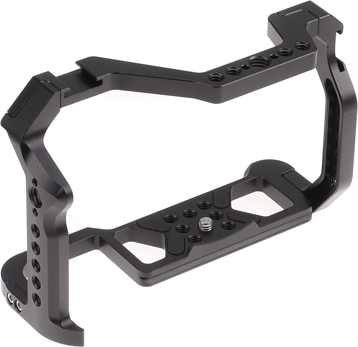 Hersmay R5 R6 R5C Cage mit Griff Oben, Kamerakäfig Kamera Cage für Canon EOS R5 R6 R5C spiegellose K