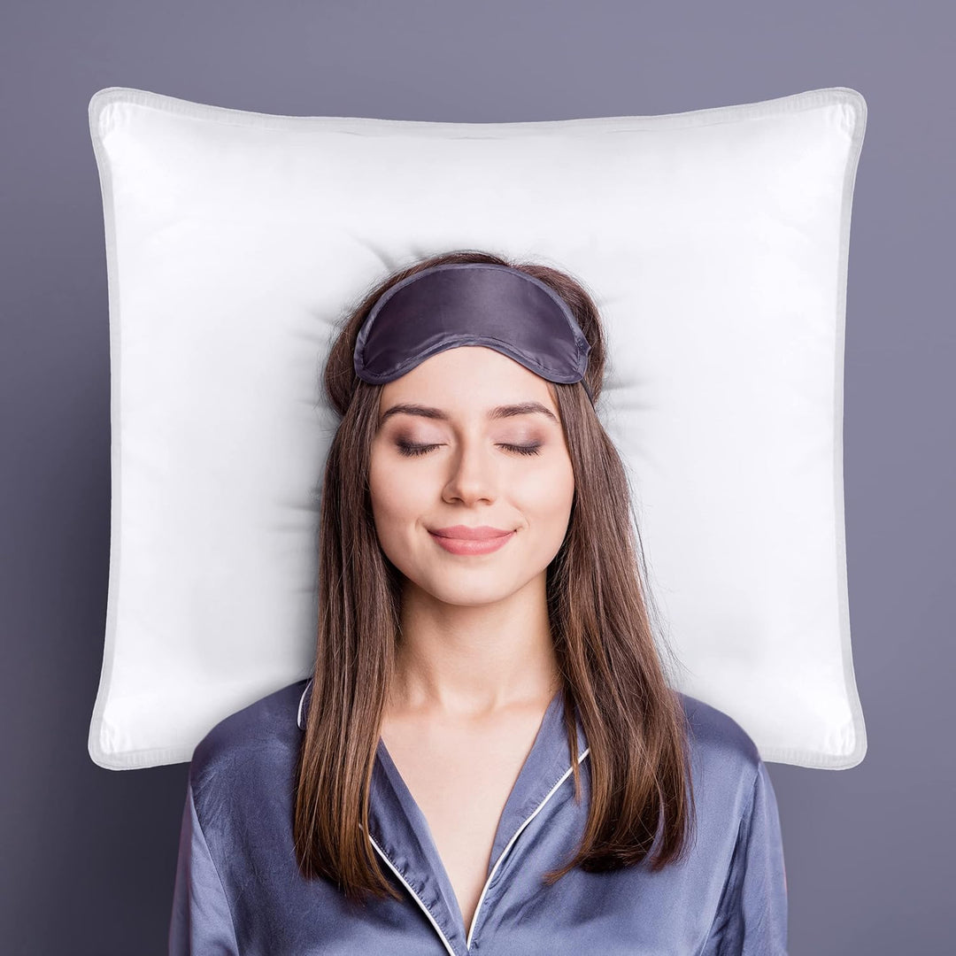 Utopia Bedding KopfKissen (2er Set), 65 x 65 cm Schlafkissen, Atmungsaktiv et Weich Kissen (Weiss) 6