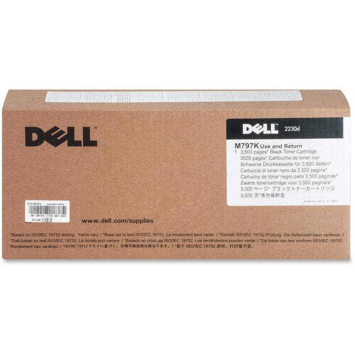Dell M797K - Toner Cartridge, Use and Return, 3500 Seiten, schwarz
