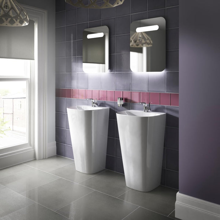 Ideal Standard A4258AA Melange Waschtischarmatur mit Zugknopf-Ablaufgarnitur, Chrom mit Ablaufgarnit