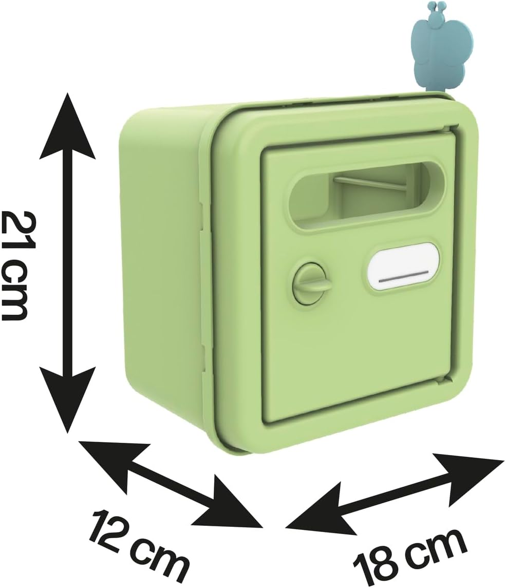 Smoby Life – Briefkasten – Spielhaus-Zubehör – Enthält Paket, Karte, Einladung und Umschlag – Recyce