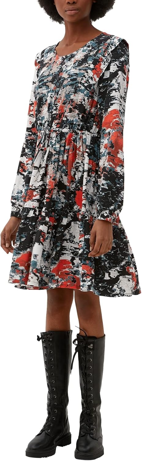 Q/S designed by Damen Kleid 34 Orange, 34 Orange