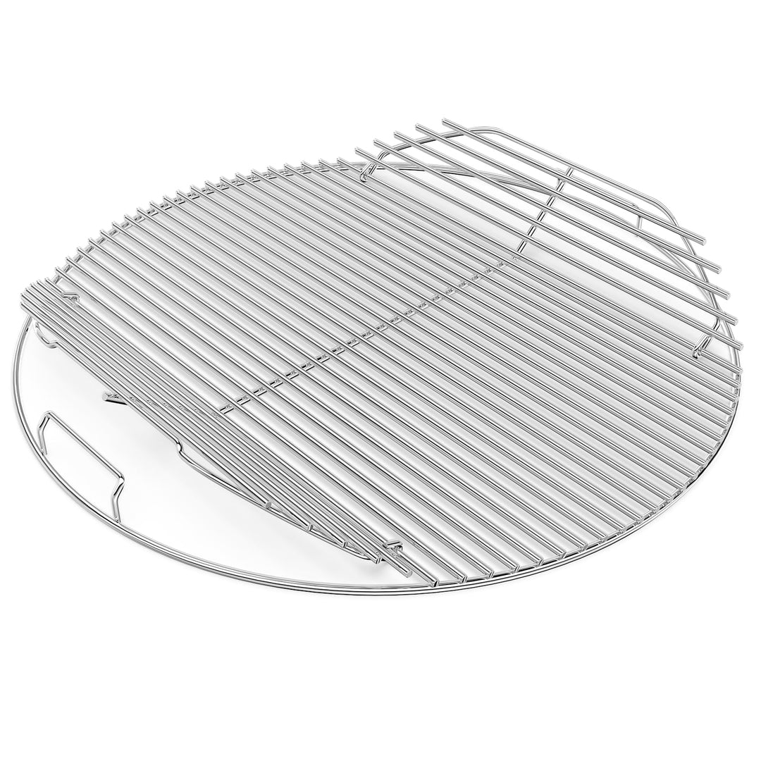 Denmay 54,6cm Grillrost rund Klappbarem 7436 für Weber 57 cm Holzkohlegrill One-Touch Wasserkocher P