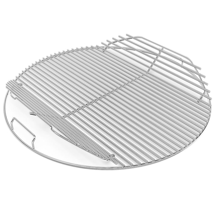 Denmay 54,6cm Grillrost rund Klappbarem 7436 für Weber 57 cm Holzkohlegrill One-Touch Wasserkocher P