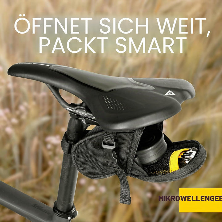 Topeak Satteltasche 15x7.5x8 cm, 0.41 L Schwarz, 15x7.5x8 cm, 0.41 L Schwarz