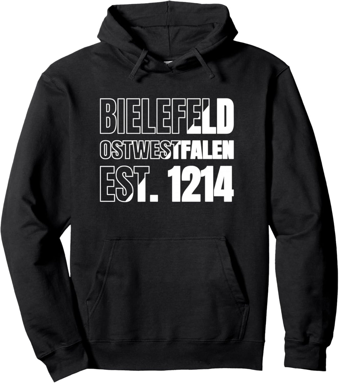 Gründungsjahr 1214 Bielefeld Ostwestfalen Stadt Pullover Hoodie