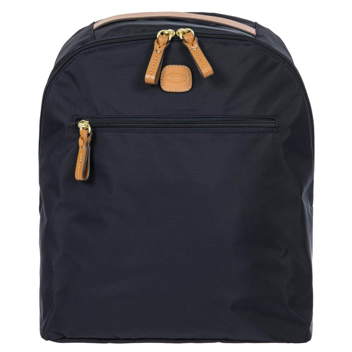 Bric's Mittelgrosser Nylon-Rucksack X-Kollektion, mit Trolleygriff-Halteschlaufe, Leicht, Robust & W