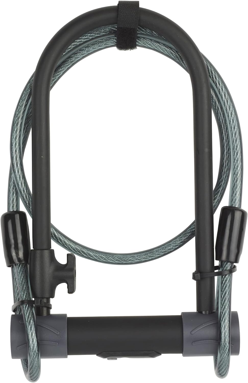 Yale High Security Bügelschloss mit Sicherheitskabel - YUL2C/13/230/1 - 230 mm - Ultra gehärteter Bü