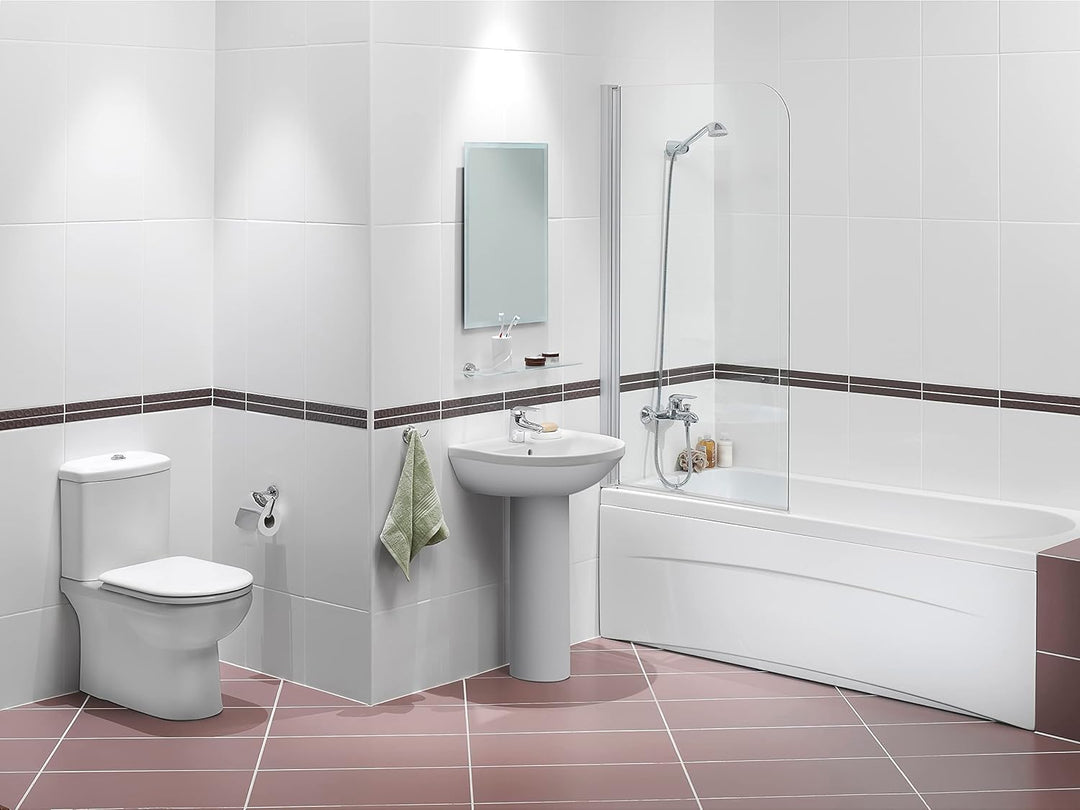 CAIRCON 2K Fliesenlack MATT Wand Boden Fliesenfarbe Badezimmer Küche Kieselgrau - 2,5Kg 2.50 kg (1er