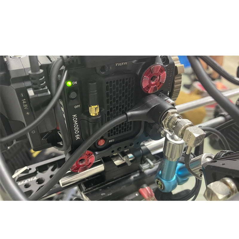 HangTon 12G 3G HD SDI Schutz Überspannungsschutz für RED Komodo Alexa Blackmagic Kamera Atomos Monit
