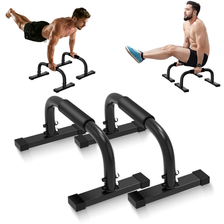 Parallettes Bars, Parallettes Liegestützgriffe Calisthenics, 300Kg/661lbs Push Up Stand Bars Equipme