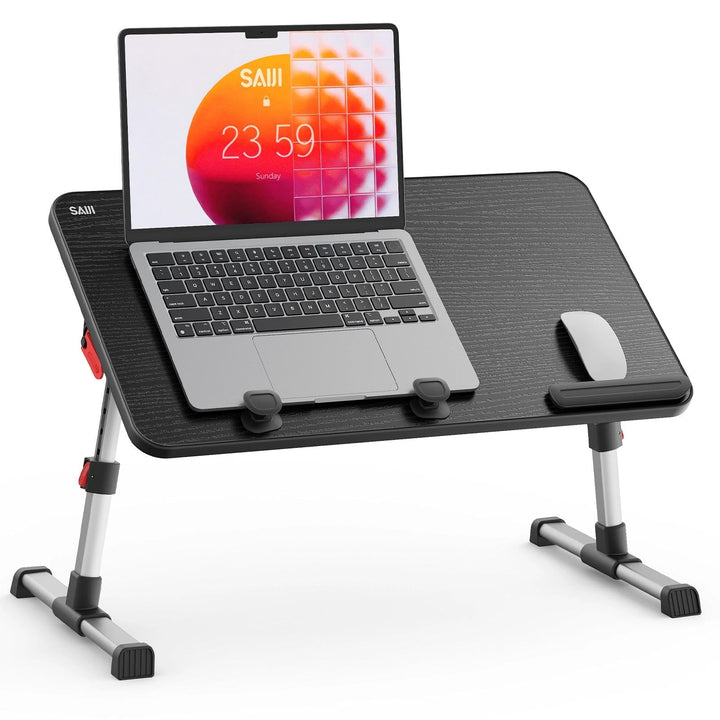Tisch, SAIJI Betttisch höhenverstellbar, mit 4 einstellbare Winkel, Klappbarer Lapdesk, für Sofa Cou