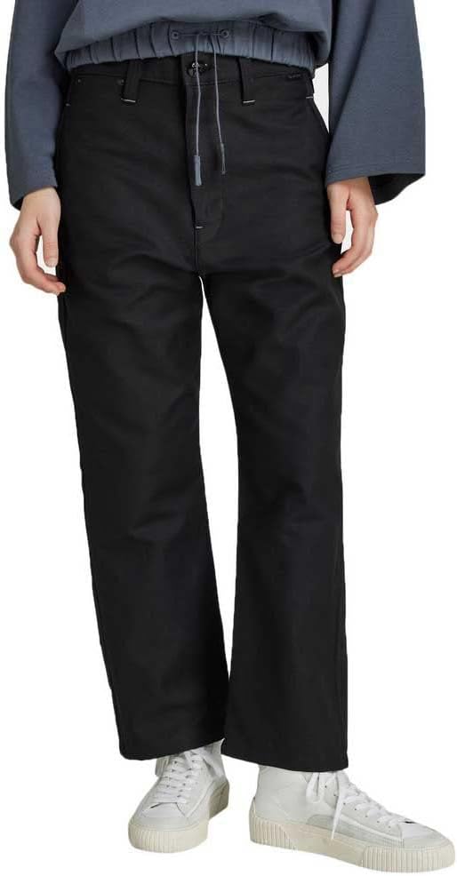 G-Star Damen Chino Relaxed Pants 26W Schwarz (Caviar D22151-d190-d301), 26W Schwarz (Caviar D22151-d