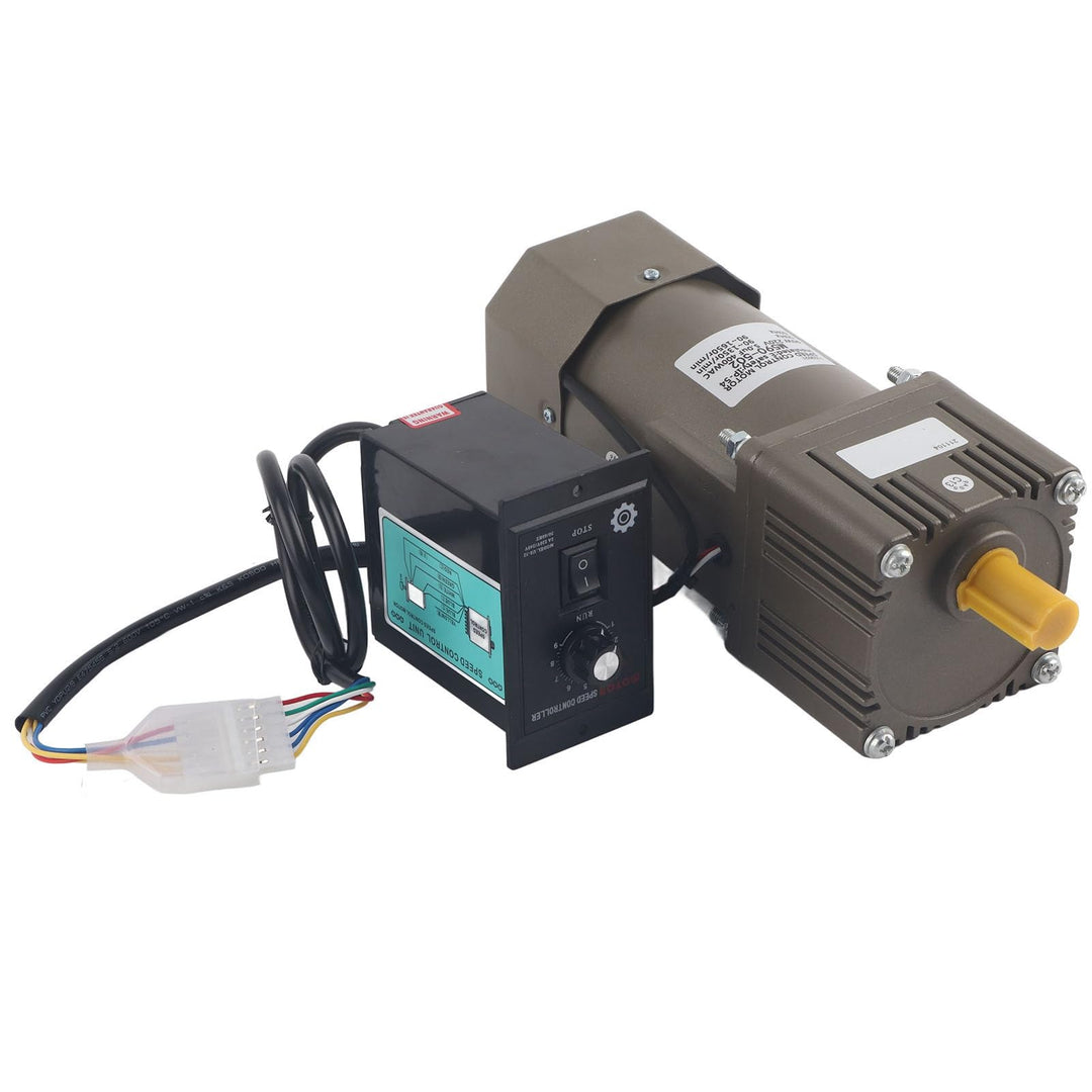 AC 220V 90W Motor mit einstellbarer Drehzahl Stufenlos regelbarer Frequenzumrichtermotor mit Getrieb