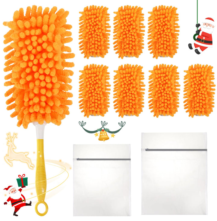 9 Stück Staubwedel Waschbar Für Swiffer Duster Staubmagnet Nachfüllpack, 360°Für Swiffer Staubmagnet