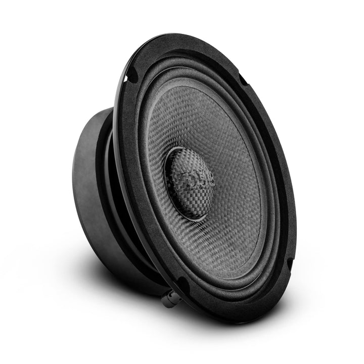 DS18 PRO-CF6.4SL 16.5 cm (6.5 Zoll) Slim Lautsprecher, 500 Watt RMS Max. Leistung, 4 Ohm, Wasserabwe