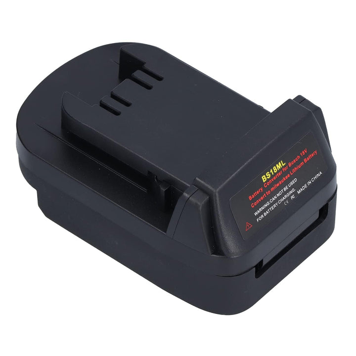 BS18ML Adapter, 18V Batterieadapter Konverter für 18V zu Milwaukee Lithium Power