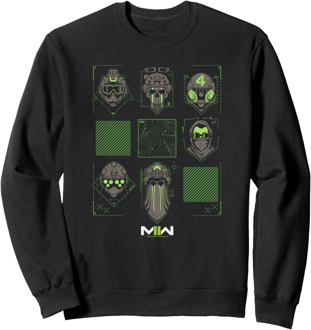 Call of Duty: Modern Warfare 2 Operators Faces Collage Sweatshirt