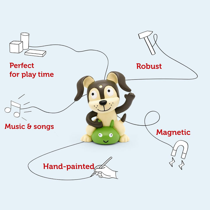tonies Hörfigur für Toniebox, Lieblings-Kinderlieder, Spielzeit und Action-Songs für Kinder zur Verw