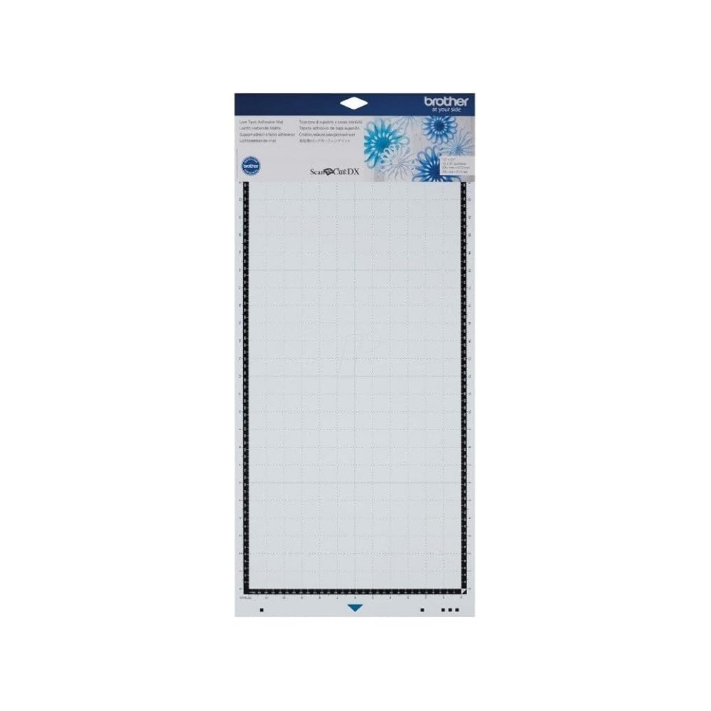 Brother SDX Leicht klebende Matte für ScanNCut DX Serie (30,5 x 61 cm, 61 x 30.5 cm, CADXMATLOW24