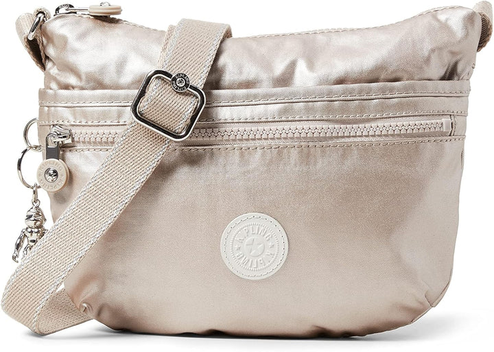 Kipling Damen Arto Tasche, Silber (Metallic Glow), 25x21x3 centimeters (B x H T) EU, Metallic Glow