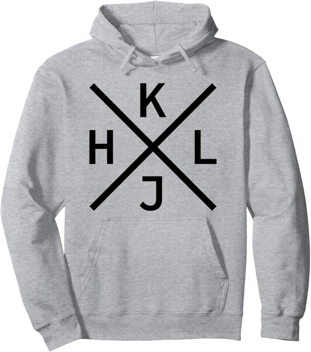 HJKL - Schwarzes Design für Hardcore vi/Vim Geeks & Nerds Pullover Hoodie