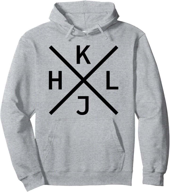 HJKL - Schwarzes Design für Hardcore vi/Vim Geeks & Nerds Pullover Hoodie