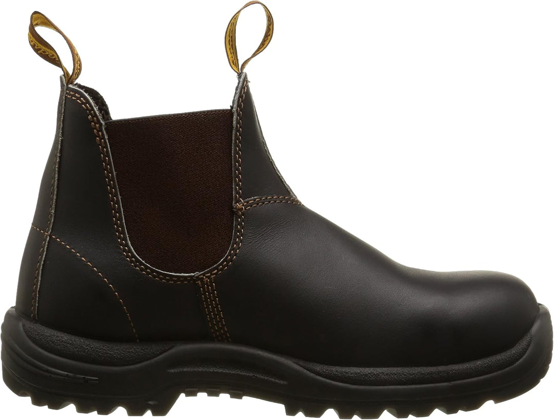 BLUNDSTONE 192, Unisex-Erwachsene Sicherheitsstiefell 43 EU Braun Stout Brown Stout Brown, 43 EU Bra