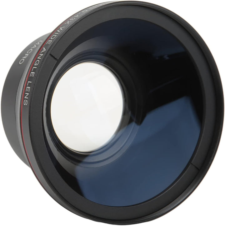 55 Mm 0,43 X Professionelles HD-Weitwinkel-Kameraobjektiv, Optisches Glasbeschichtungsobjektiv mit A