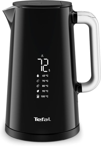 Tefal KO8508 Smart'n Light Elektrischer Wasserkocher | Temperatureinstellung | Tee | Digitalanzeige