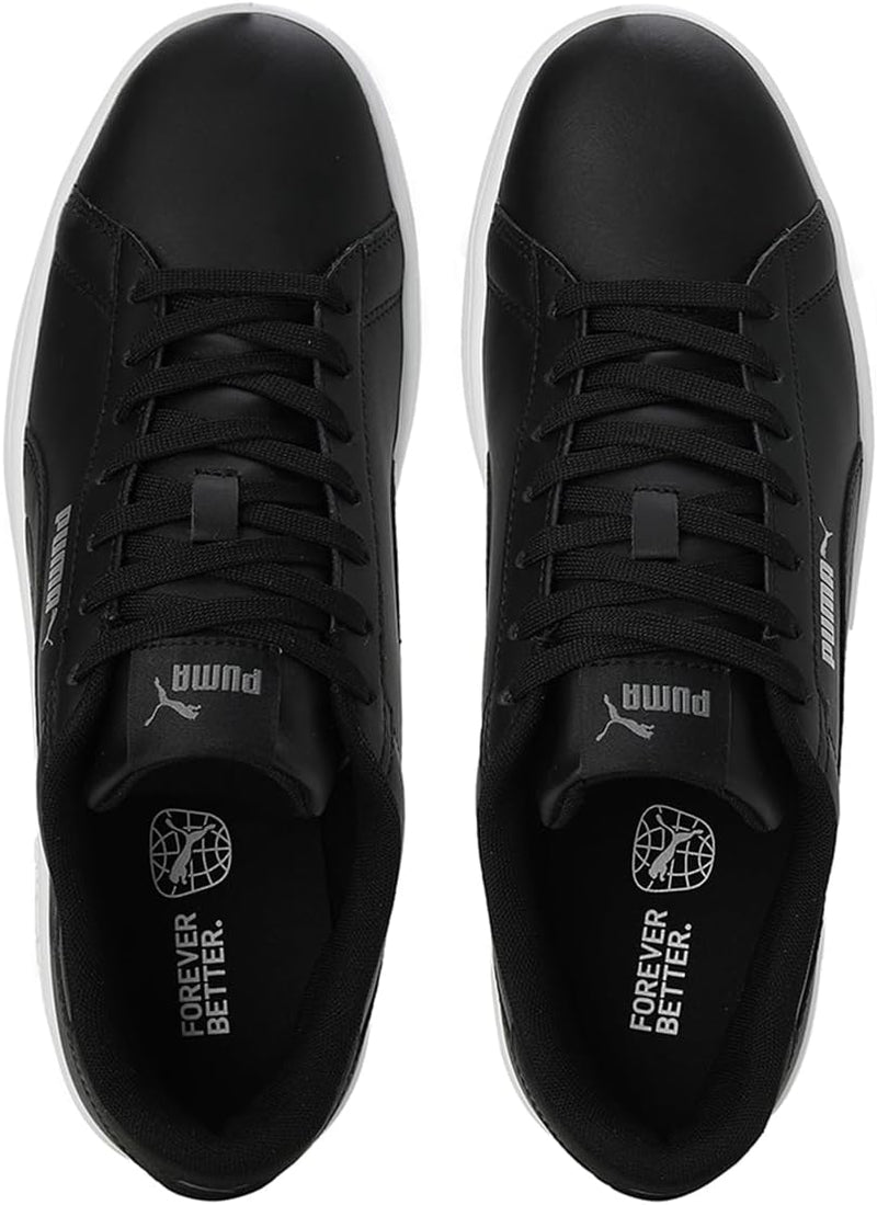 PUMA Herren Smash 3.0 L Sneaker 35.5 EU Puma Black Puma Black Puma White, 35.5 EU Puma Black Puma Bl