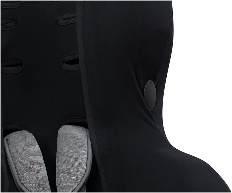 JYOKO Kids Bezug kompatibel mit Bébé Confort Iseos Neo (Black Series), BLACK SERIES