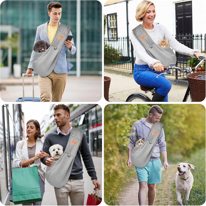 Hundetragetasche,Hundetasche für Kleine Hunde und Andere Haustiere 5kg,Hundetragetuchtragetuch Hund