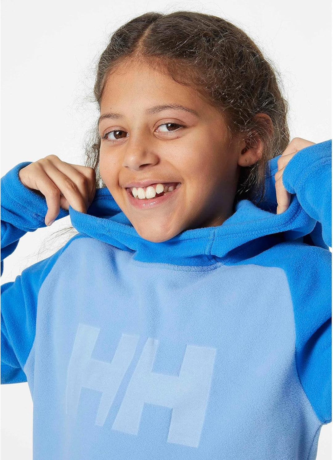 Helly Hansen Unisex Junior Daybreaker Kapuzenpullover 10 Jahre Helles Blau, 10 Jahre Helles Blau