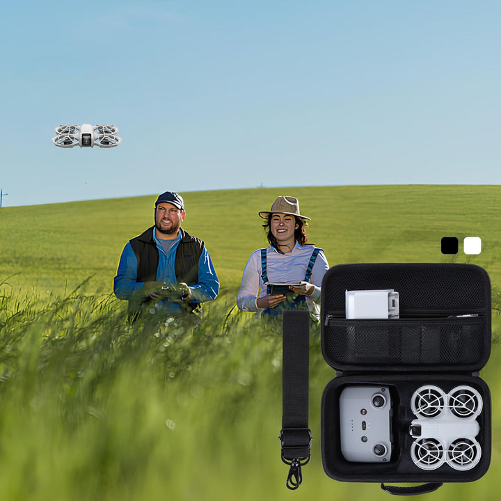 Hart Schutzhülle Kompatibel mit DJI Neo, Mini Drohne mit Kamera 4K UHD (Schwarz), Schwarz