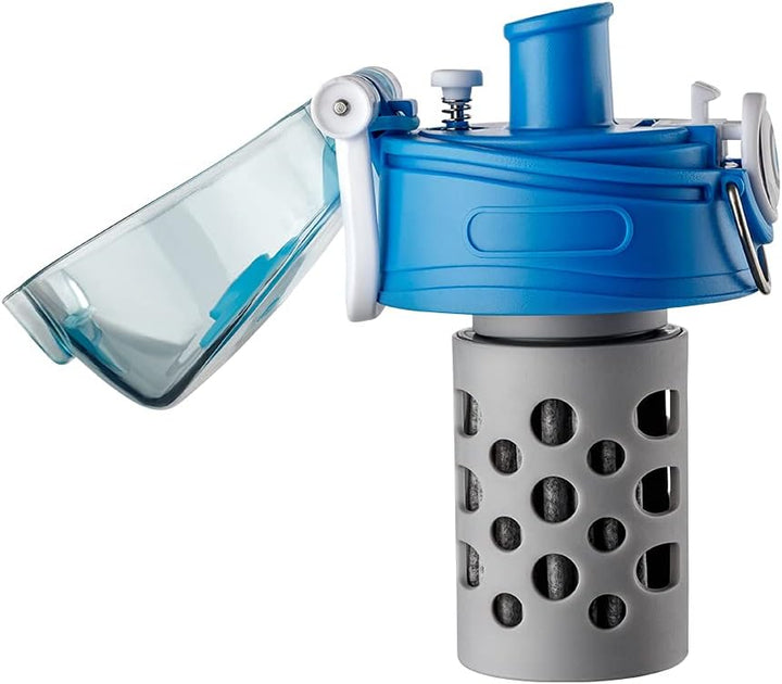 WatPass® | Outdoor- & Krisenfilter | 1,0 l | für max. 260 L Wasser | Filterkartusche wechselbar | bl