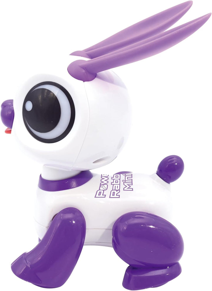 Lexibook Power Rabbit Mini - Mein Kleiner Hase Roboter - Hasenroboter mit Geräuschen, Musik, Lichtef