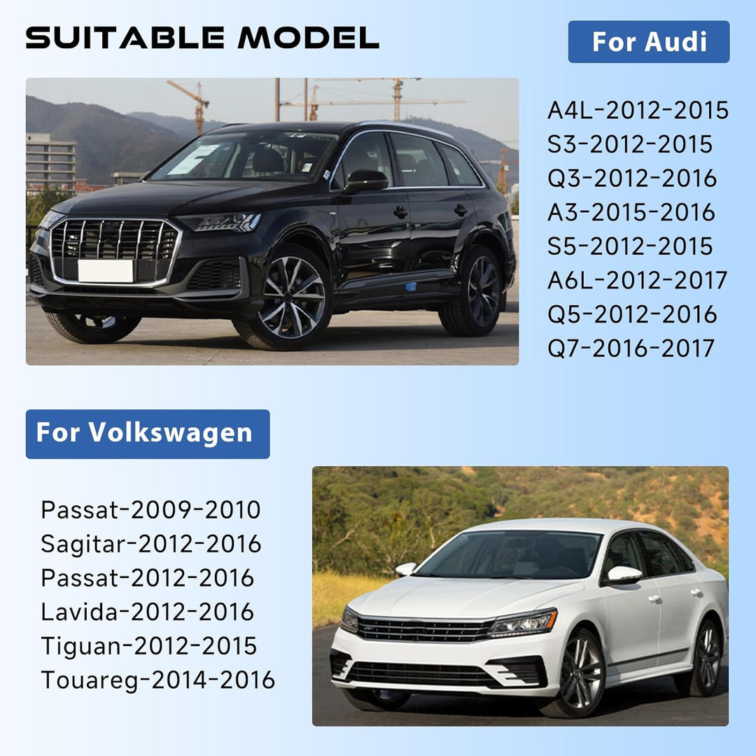 Hodozzy HD Rückfahrkamera für Audi/VW mit Nachtsicht, Einparkhilfe, 170° Grad Weitwinkel, wasserdich