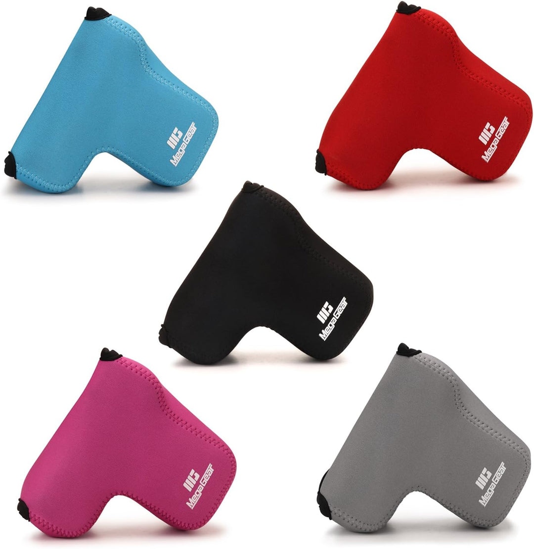 MegaGear Panasonic Lumix DC-GX9 (12-60mm) Ultraleichte Kameratasche aus Neopren - Schwarz, Schwarz