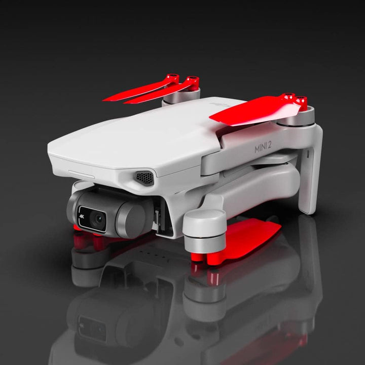 Master Airscrew Stealth Propeller für DJI Mini 2/2 SE/SE &amp; Mini 4K - Rot, 4 Propeller im Set, Rot