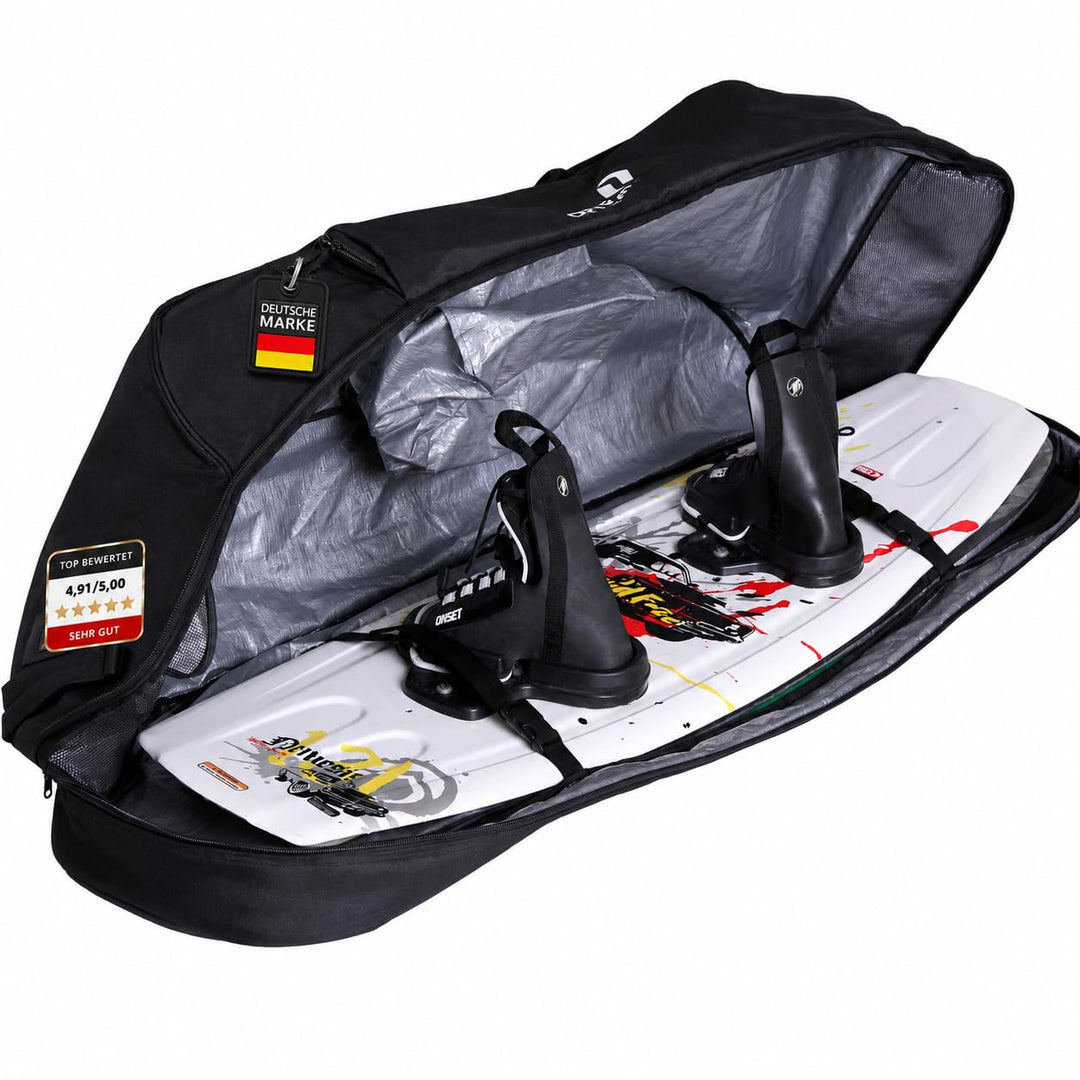 Driver13 ® Wakeboard-/Kiteboard-Tasche No. 02 mit Rucksacksystem