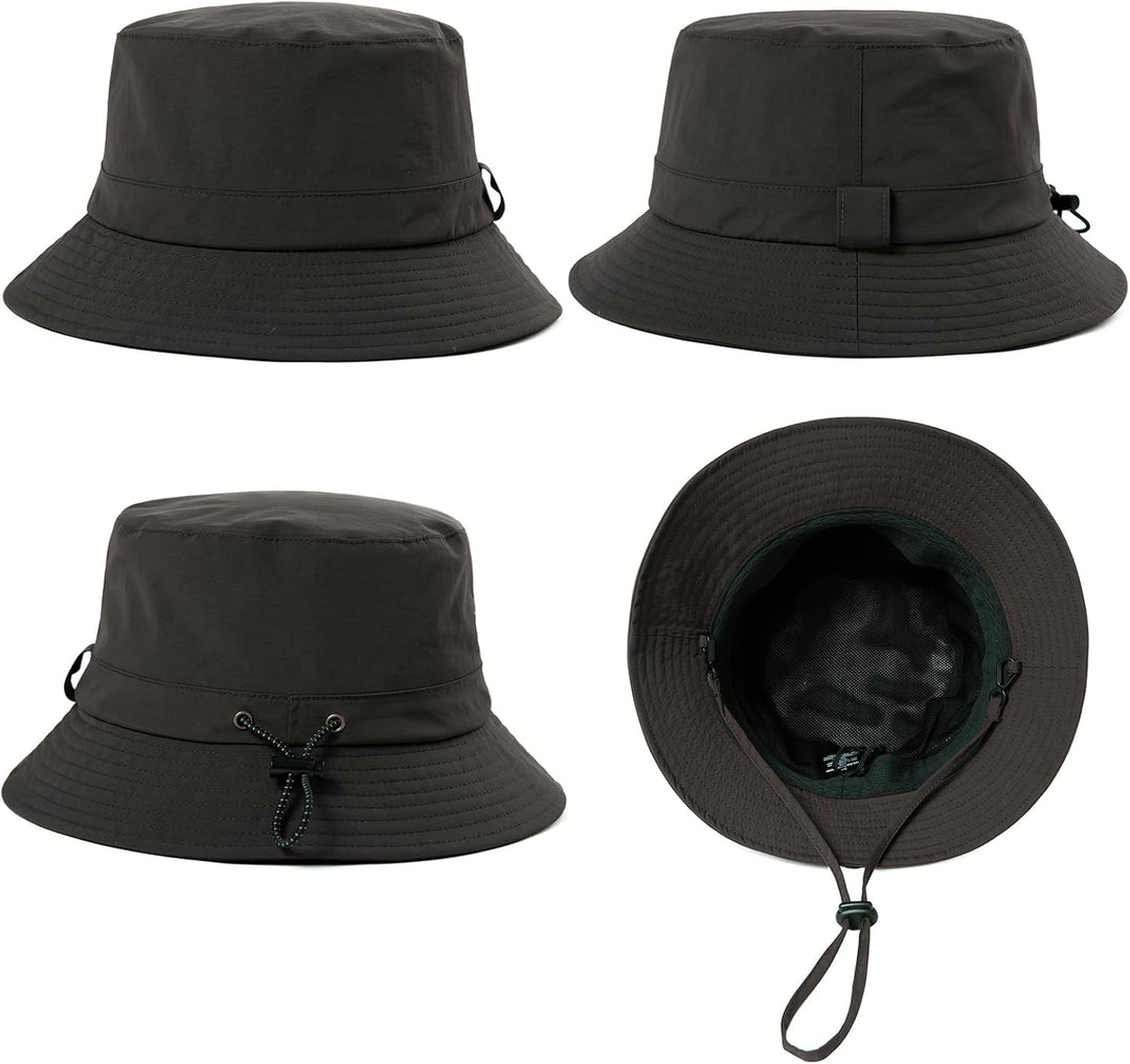 Comhats Regenhut Unisex für Damen Herren Wasserdichter Bucket hat Faltbar Eimerhut Strand Surfen Ang