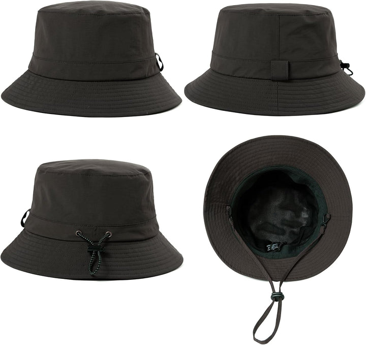 Comhats Regenhut Unisex für Damen Herren Wasserdichter Bucket hat Faltbar Eimerhut Strand Surfen Ang