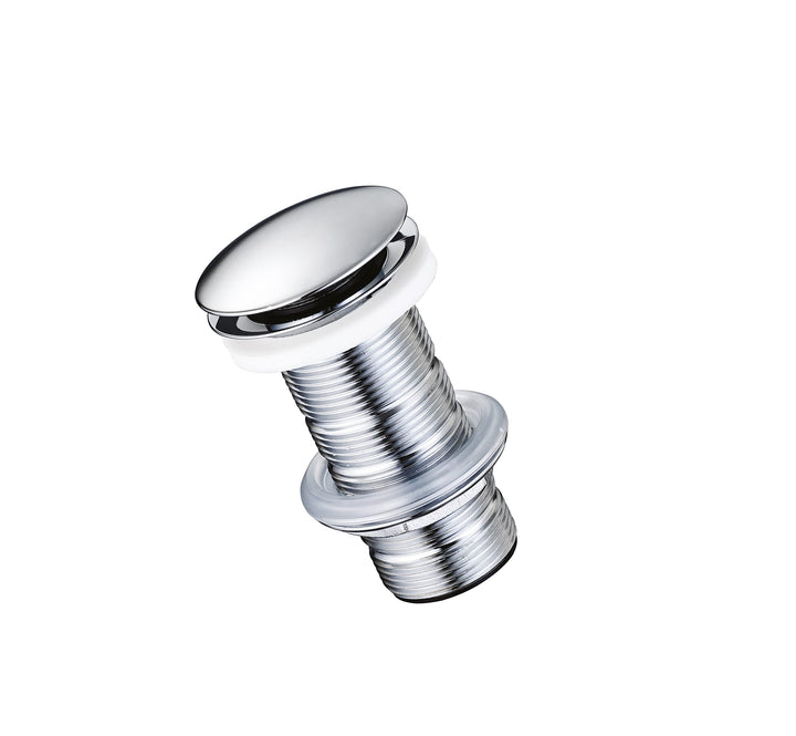 Ideal Standard E1483AA Schaftventil Ohne Schlitze mit Klick-Ablauf, Ohne Schlitze mit Klick-Ablauf