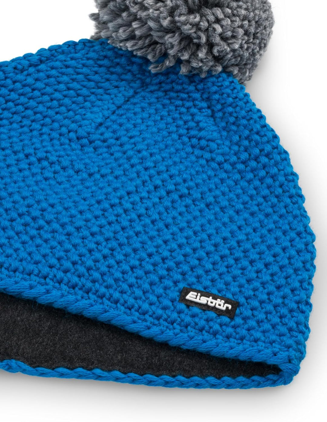 Eisbär Mütze Damen & Herren Jamie Pompon - Merino Unisex mit Fleece schützt vor Kälte und Wind - Kla