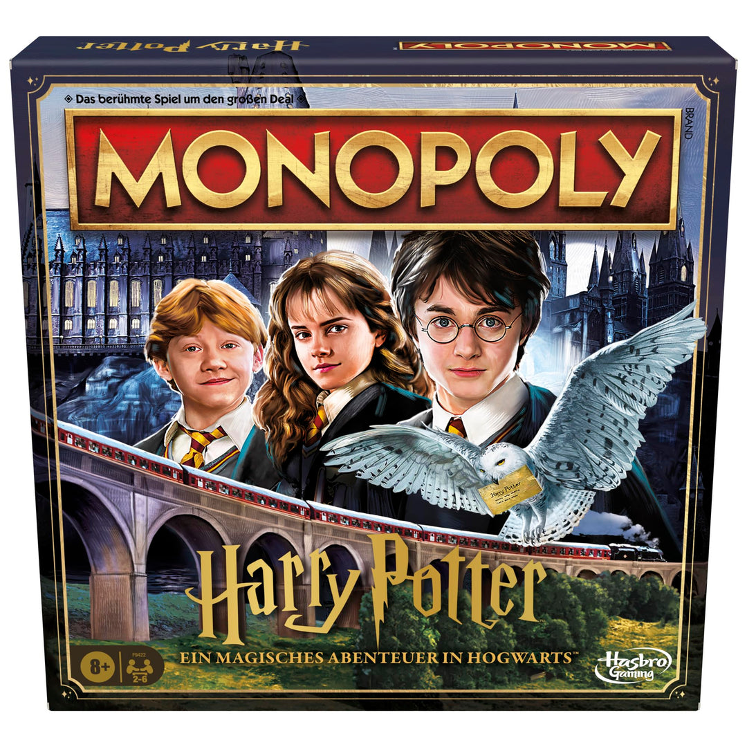 Monopoly Harry Potter, das Klassische Brettspiel in magischer Ausgabe, für Kinder ab 8 Jahren geeign