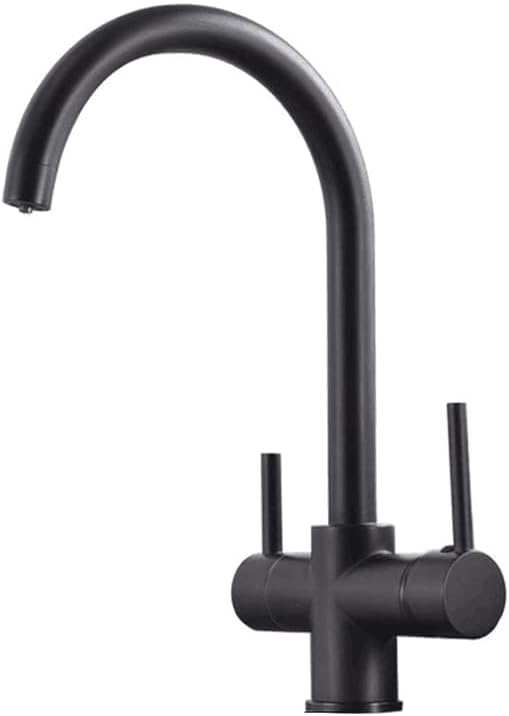 3 Wege Wasserhahn Küche, 360° Drehbar Küchenarmatur, KEOKBON 3 in 1 Hochdruckarmatur für Wasserfilte